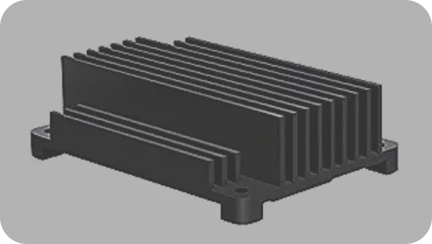 CNC machined heat Sink